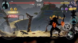 Shadow Fight: Shades - Русская Озвучка: Объятия пламени - Изгой /