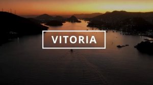 Витория, Бразилия. Кадры с дрона.