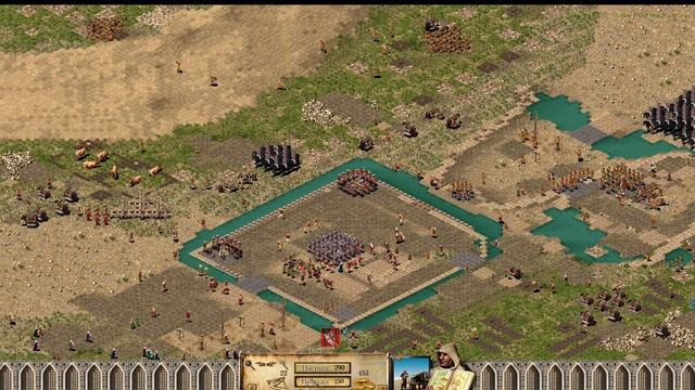 Мы снова всех нагнули😁🤣😈 Прохождение Stronghold Crusader HD смотреть онлайн