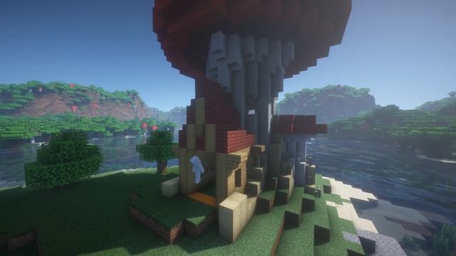 УЮТНЫЙ грибной дом | Майнкрафт строительство смотреть онлайн