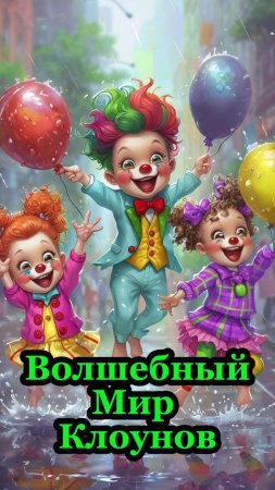 Сказки для малышей |Волшебный мир клоунов |Слушать сказки перед сном| Аудиосказки | Сборник сказок