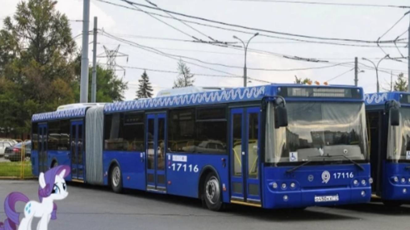 Поездка на автобусе ЛиАЗ-6213.22 № 17116 Маршрут № 671 Москва.