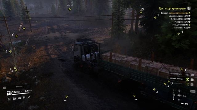 Snowrunner: Юкон (Канада) | Подтопленные Предгорья | 15 смотреть онлайн