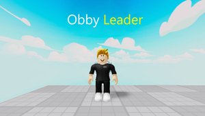 Играю в Obby Leader