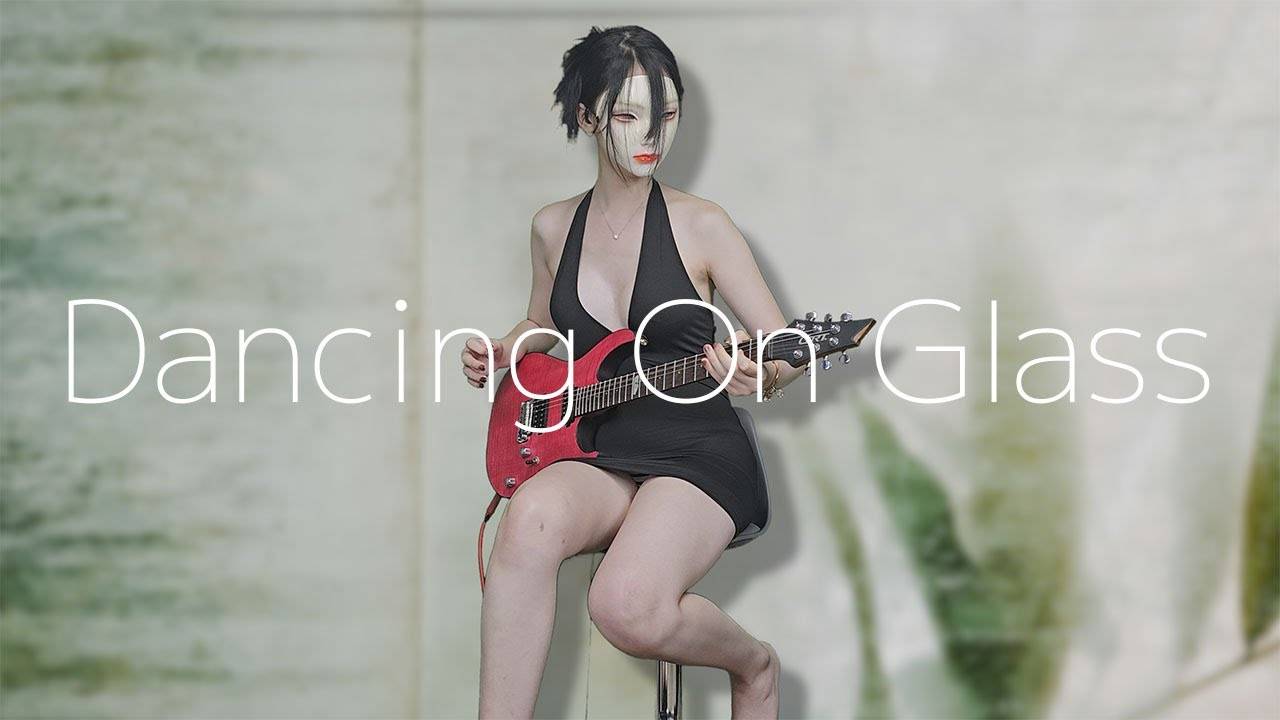 Dancing On Glass - Mötley Crüe (Guitar Cover) смотреть онлайн