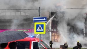 Пожар ТЦ "Семёновский пассаж" 08.06.25