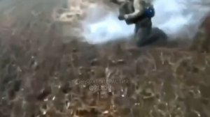 Наш штурмовик во время ротации пережил практически прямое попадание дрона xохлов