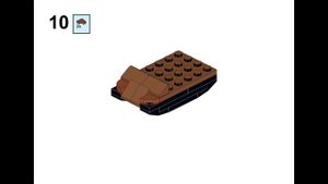 Лего міні танк M4 Sherman Lego mini tank M4 Sherman World of Tanks