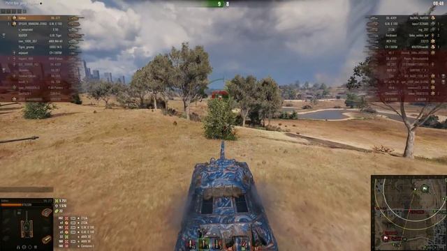 Объект 277 | 12 фрагов, тактические действия смотреть онлайн