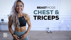 Caroline Girvan - BEASTMODE CHEST AND TRICEP WORKOUT | Intense Upper Body | Day 8