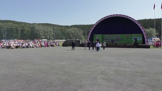 Сабантуй 25. Мишкинский район. Республика Башкортостан. 1 часть.