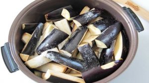 Баклажаны с перцами и помидорами