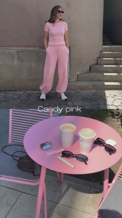 Pink outfit: Футболка арт wb: 323186190
Брюки арт wb: 271383077