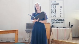 Дария Гаврилова исполняет "В ясную эту ночь" Барбера. Орган — Александр Цветков. Сортавала, 1 июня
