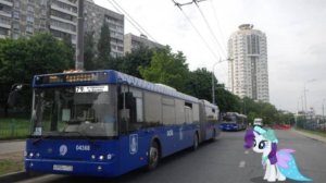 Поездка на автобусе ЛиАЗ-6213.22 № 04368 (040391) Маршрут № 79 Москва.