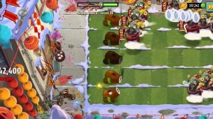 Конец - Босс китайского нового года! Plants vs zombies 2 SHUTTLE #29