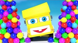 Песенка про ВЕСЕЛЫЙ АВТОБУС  | Песенка про машинки | Мультики про машинки