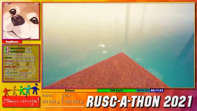 RUSC-A-THON 2021 Refunct от DogMeats за 34:40 смотреть онлайн