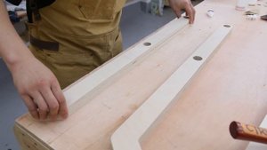 Изготовление складного столика из фанеры с круглой столешницей