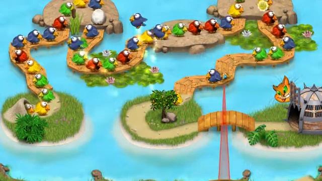 Birds Town уровень 5 смотреть онлайн