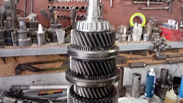 Мерседес Актрос 2641. КПП ремонт. Часть 4. смотреть онлайн