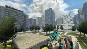 убегаю от некст ботов  в Garry's mod