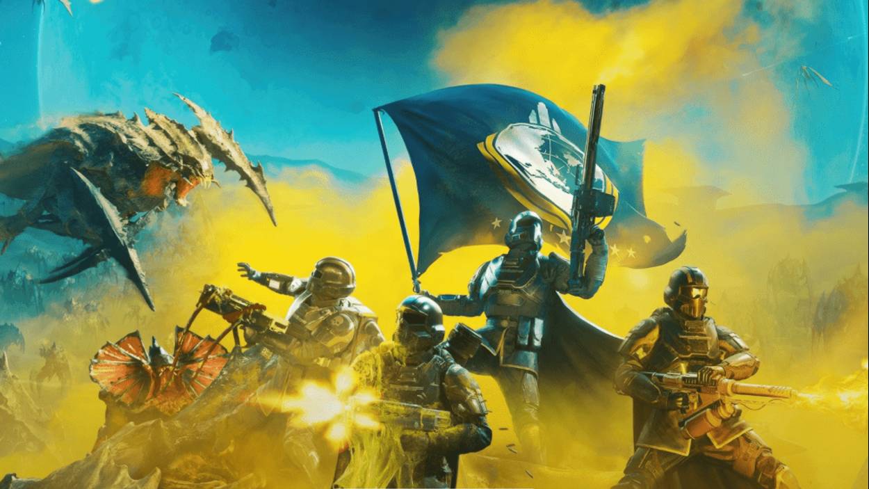 HELLDIVER 2 немного  веселья, косим толпы врагов ВПЕРД ЗА ДЕМОКРАТИЮ!!!