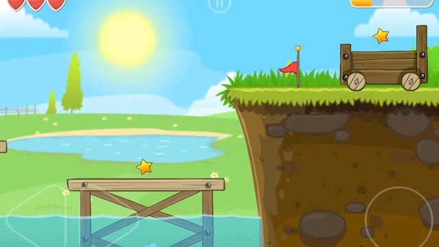 6 уровень со всеми видами заданий в Red ball 4 смотреть онлайн