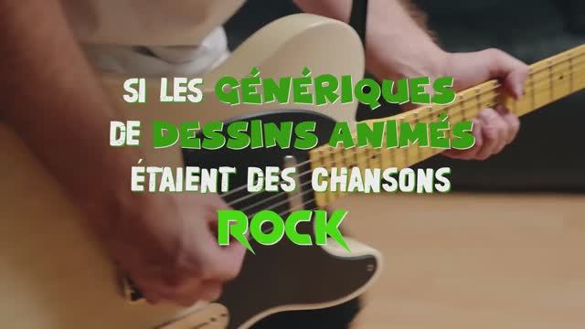 7 GÉNÉRIQUES de DESSINS ANIMÉS en version ROCK (Pokémon, Code Lyoko, Scooby Doo...)