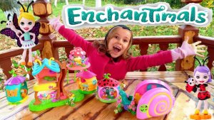 #Мультик #Энчантималс  букашки #Enchantimals насекомые все серии / Pretty Katy Queen