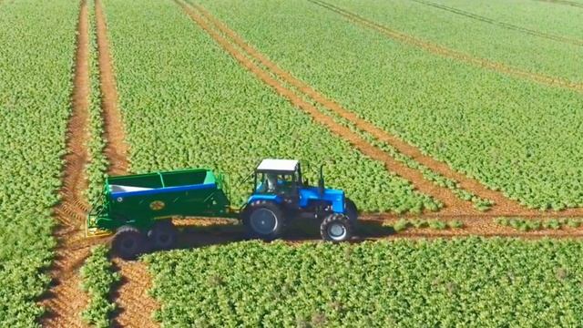 МТЗ на удобрение🚜🌱в старом совхозе farming simulator