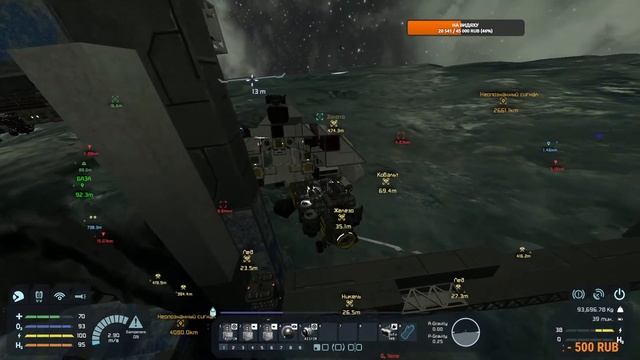 Лазерная вышка защиты. Инженерные хлопоты Space Engineers. смотреть онлайн