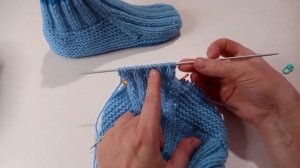 КОМФОРТНЫЕ СЛЕДКИ СПИЦАМИ ПОДРОБНЫЙ МК