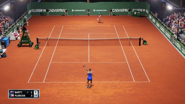 AO Tennis 2 | PS5 (PS4 version) | Ash Barty vs Karokina Pliskova | Clay court