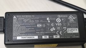 Обзор на блок питания delta electronics sadp-65kb 19v от ноутбука Acer travelmate 6291