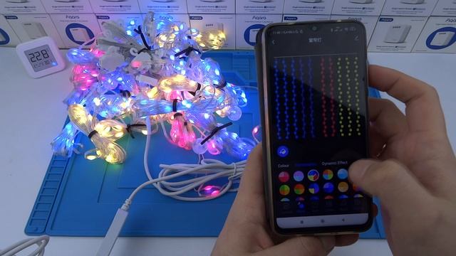 Умная WiFi Tuya светодиодная штора с выводом текста,картинок и музыкальный режим DIY Picture Display смотреть онлайн