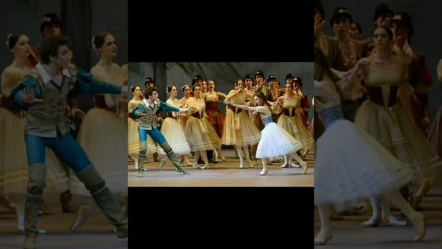 Балет "Жизель" на плафоне оперы Гранд опера в Париже.Ча смотреть онлайн