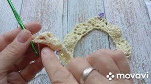 Платье с ажурной кокеткой на 9-12 месяцев ( 1 часть )