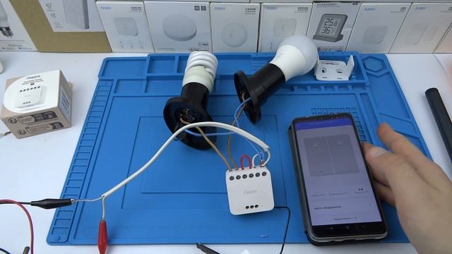 Новинка! Aqara T2 DCM-K01 Умное реле с сухими контактами двухканальное с голосовым управлением Алиса