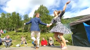 Boogie Woogie Slow Improv by Sondre & Tanya. Танцы