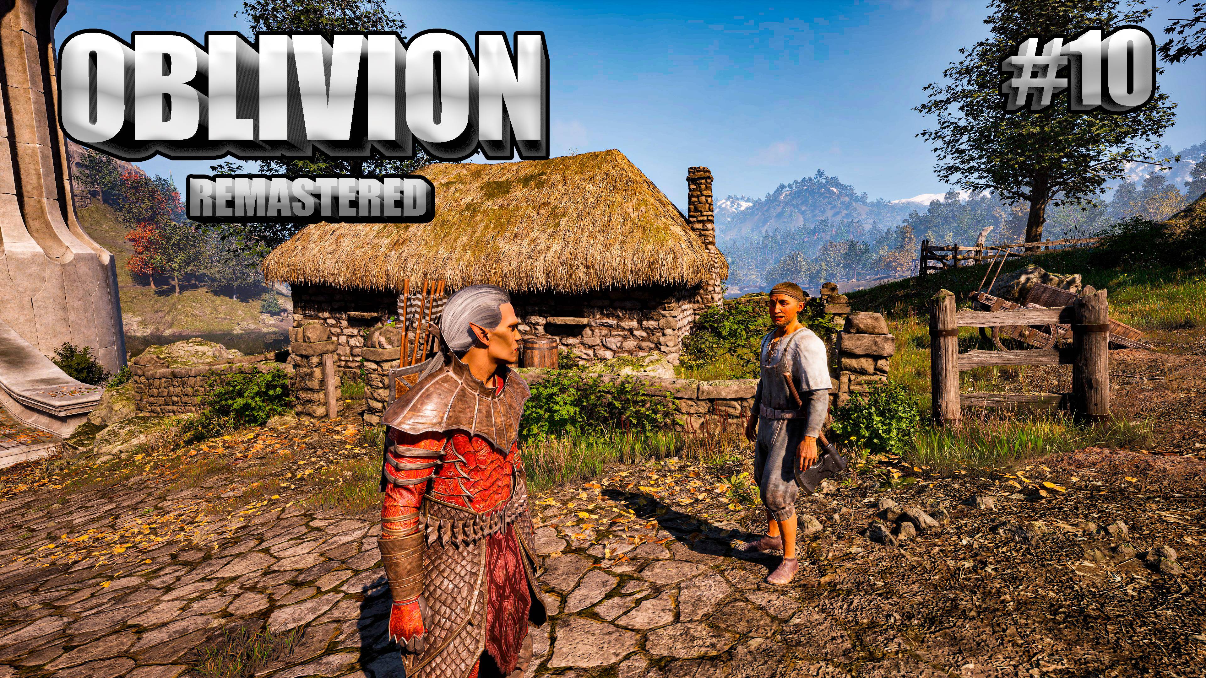 TES 4 Oblivion Remastered Прохождение#10 Форт магия! Подводный Склеп (РУССКАЯ ОЗВУЧКА) 4k