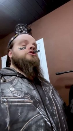 Барабанщик #Slipknot на уроке по барабанам