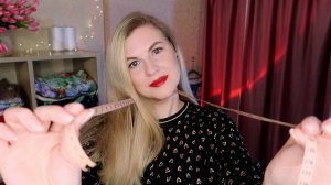 Портной ASMR 🧵 Ткани 👗 Мерка 📏 Шепот АСМР / на английском