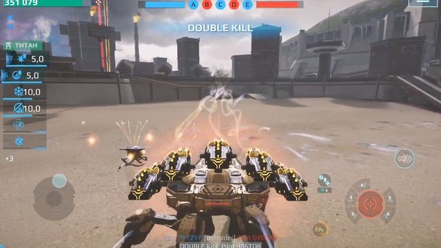 War Robots | Обзор с Тестового сервера. Новый робот Ravager. смотреть онлайн