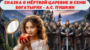СКАЗКА О МЁРТВОЙ ЦАРЕВНЕ  И О СЕМИ БОГАТЫРЯХ| АУДИОСКАЗКА| ДЛЯ ЛЕТНЕГО ЧТЕНИЯ 1 КЛАСС