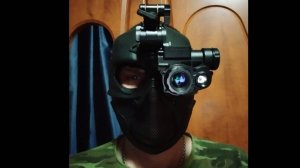 NVG-10. Сравнение с родным и усовершенствованным объективом.