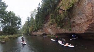 Sup-прогулка под дождем по Оредежу 15 09 2019