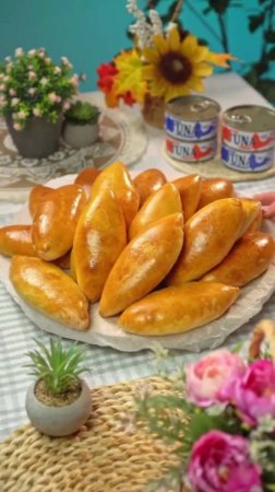 Пирожки в духовке с тунцом