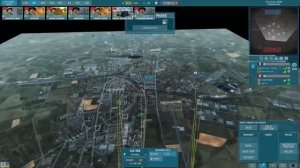 WARNO - Тяжелые городские бои на новой карте.