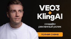 ⚡️ Как сделать Рекламный Ролик товара в VEO3 + Kling AI ⚡️ Полная схема создания #veo3 #klingai